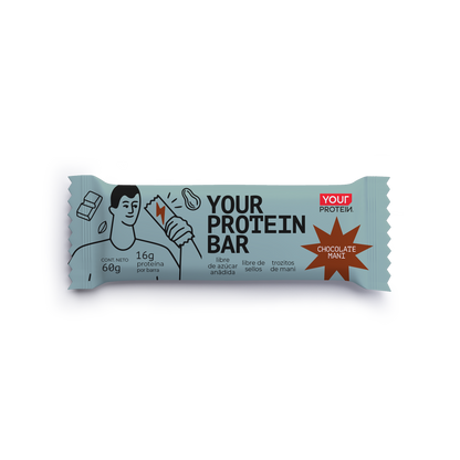 PACK DISPLAY DE 16 BARRITAS PROTEINA WHEY CHOCOLATE MANI