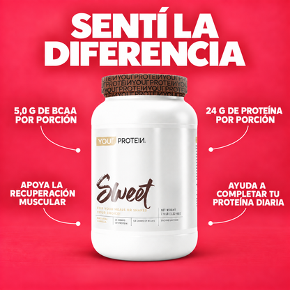 Proteína Whey Sweet Vainilla 2.9 lb