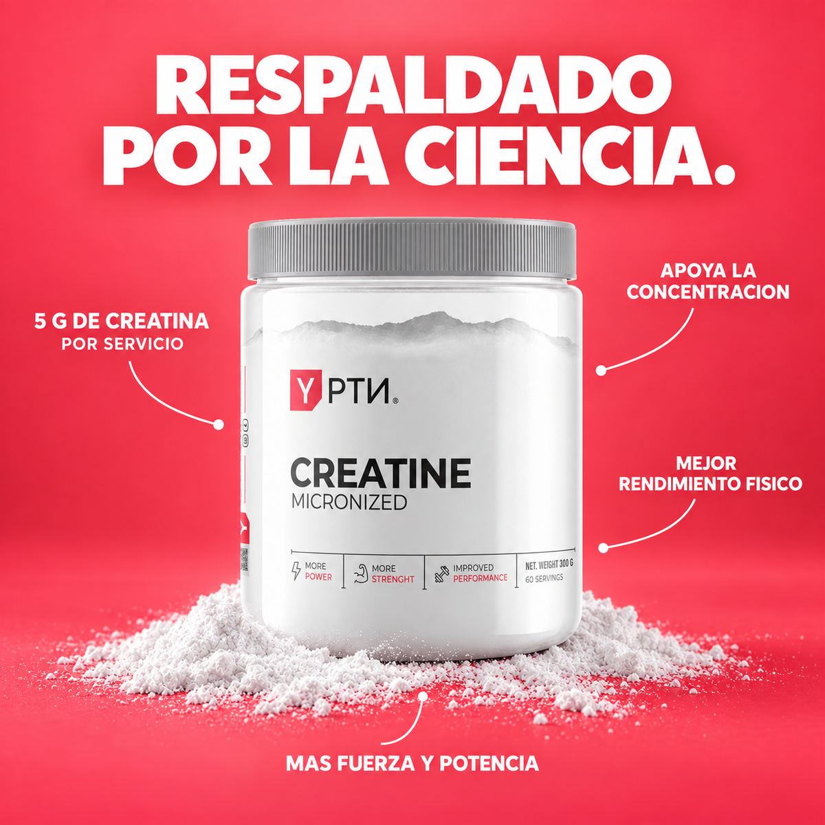 Creatina Monohidrato Micronizada