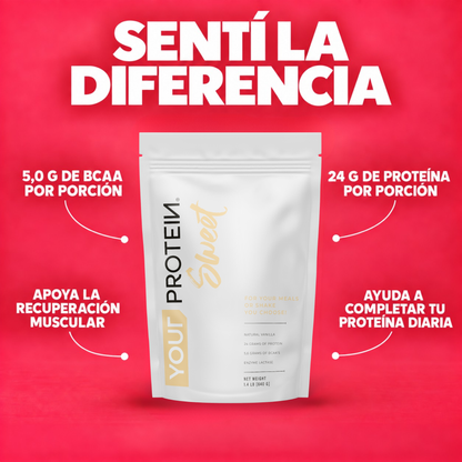 Proteína Whey Sweet Vainilla Refill 1.4 lb