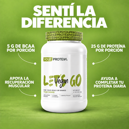 Proteína Vegana Sin Sabor 2.7 lb
