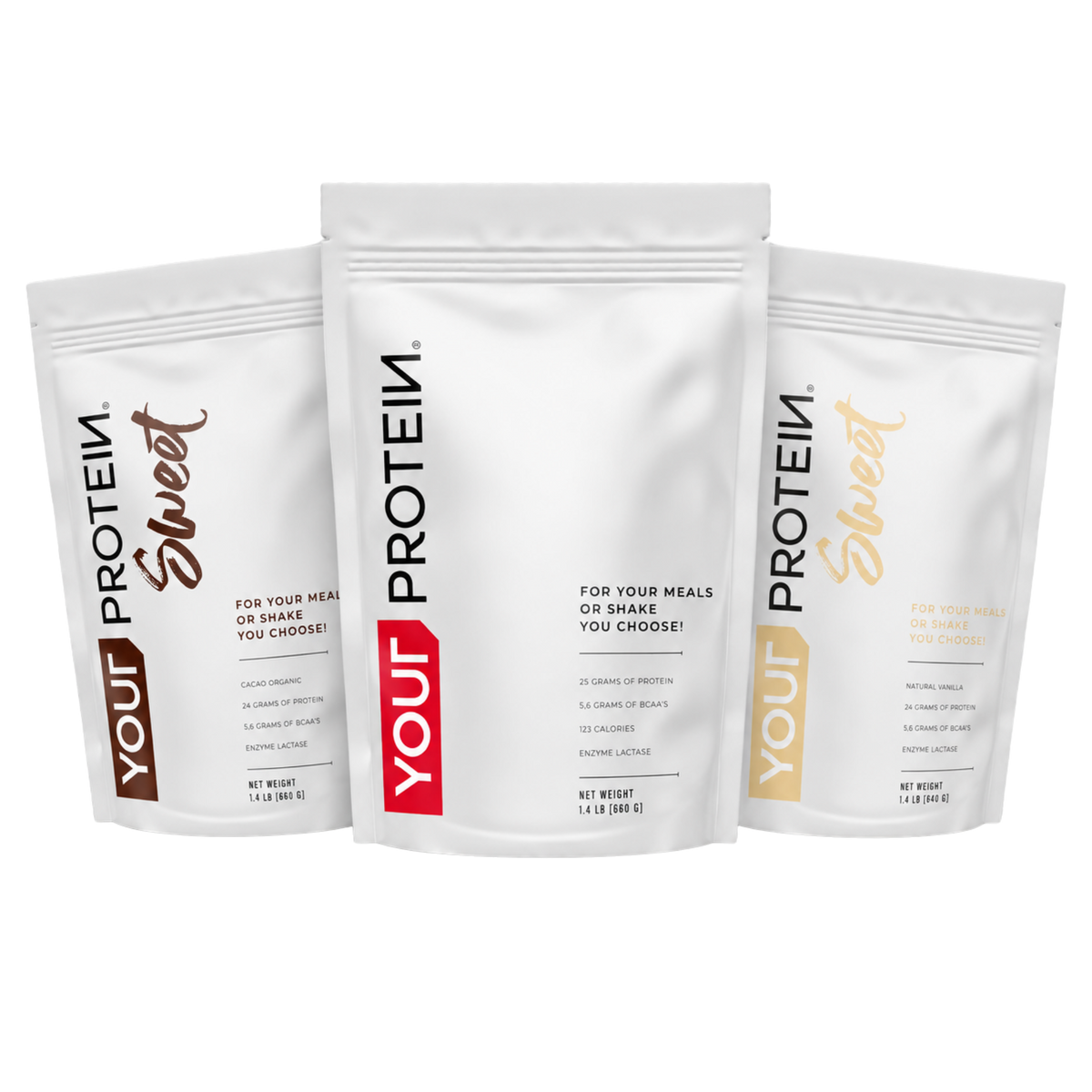 Proteína Whey Sin Sabor Refill 1.4 lb