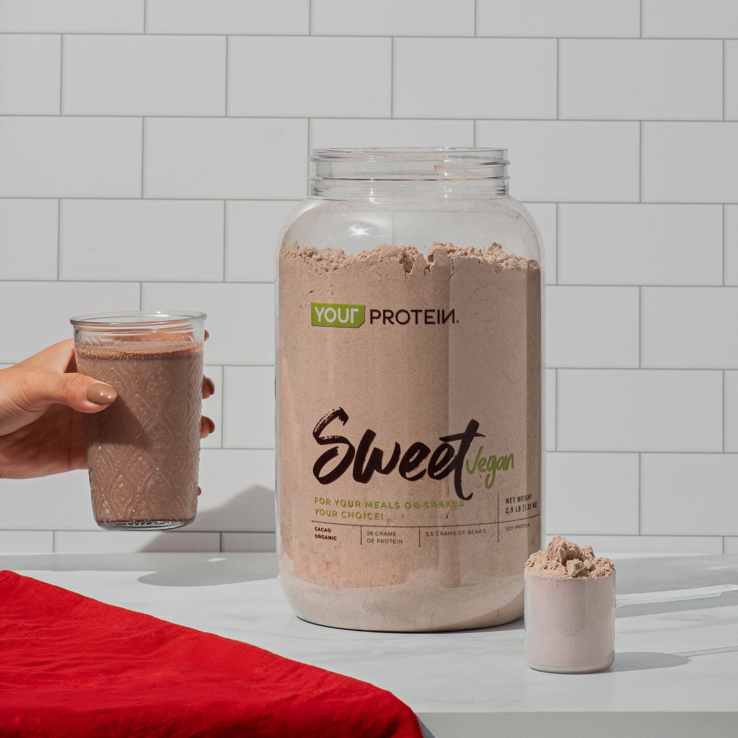 Proteína Vegan Sweet Cacao 2.9 lb