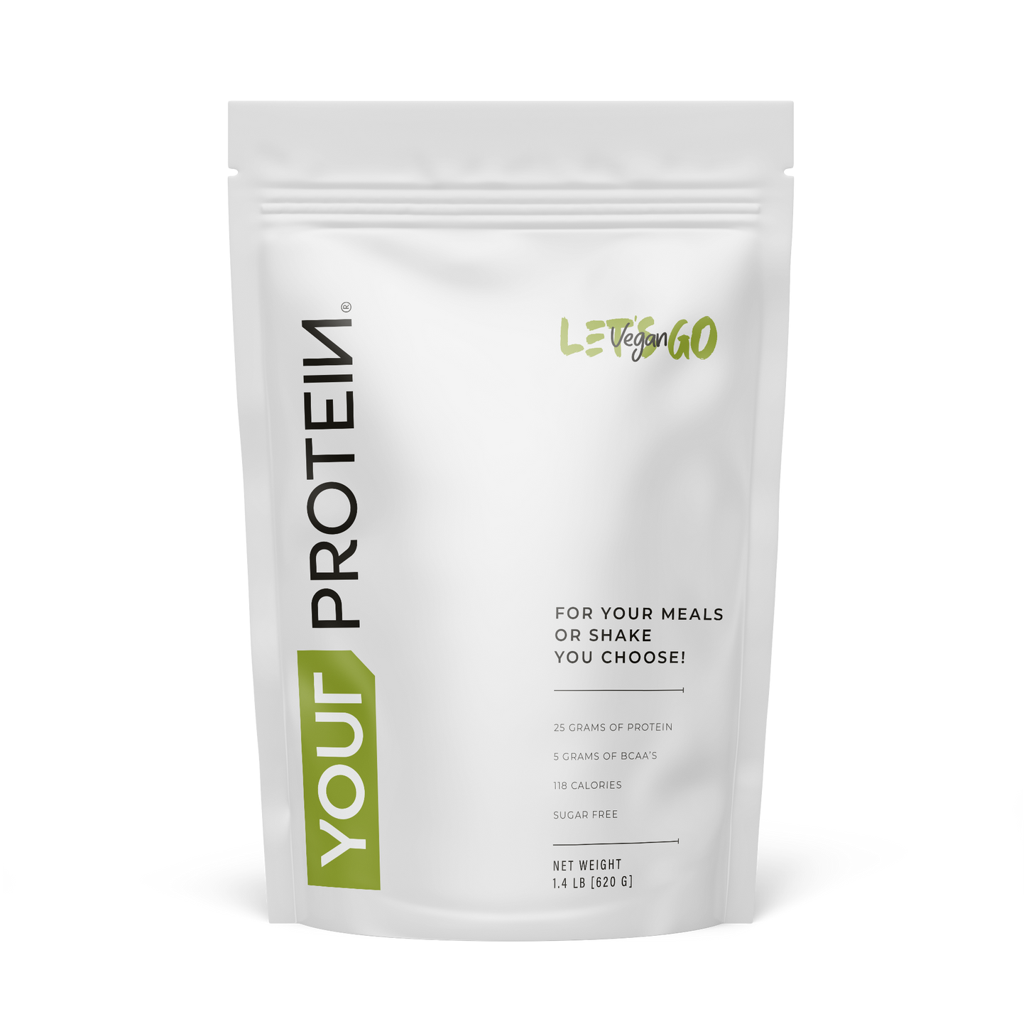 Proteína Vegan Sin Sabor Refill 1.4 lb
