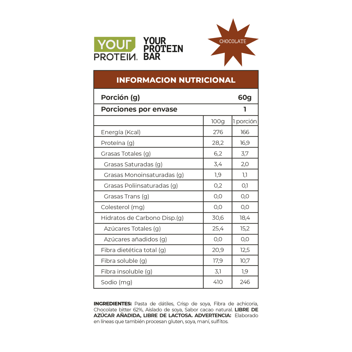 PACK DE 48 BARRITAS DE PROTEINA VEGAN (3 DISPLAY)
