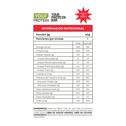 PACK DE 48 BARRITAS DE PROTEINA VEGAN (3 DISPLAY)