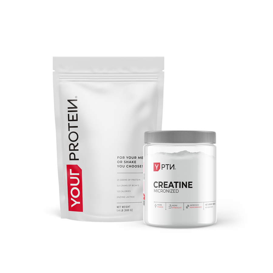 PACK DE PROTEINA WHEY SIN SABOR REFILL + CREATINA