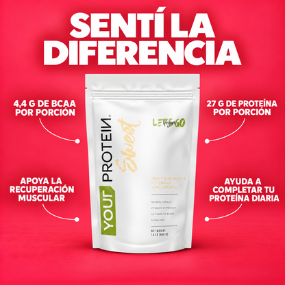 Proteína Vegan Sweet Vainilla Refill 1.4 lb