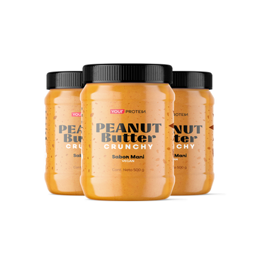 PACK 3 PEANUT BUTTER  CRUNCHY